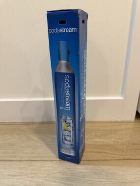 NIB SodaStream 60L 14.5oz CO2 Cylinder Canister, NEW BBD 03-2025